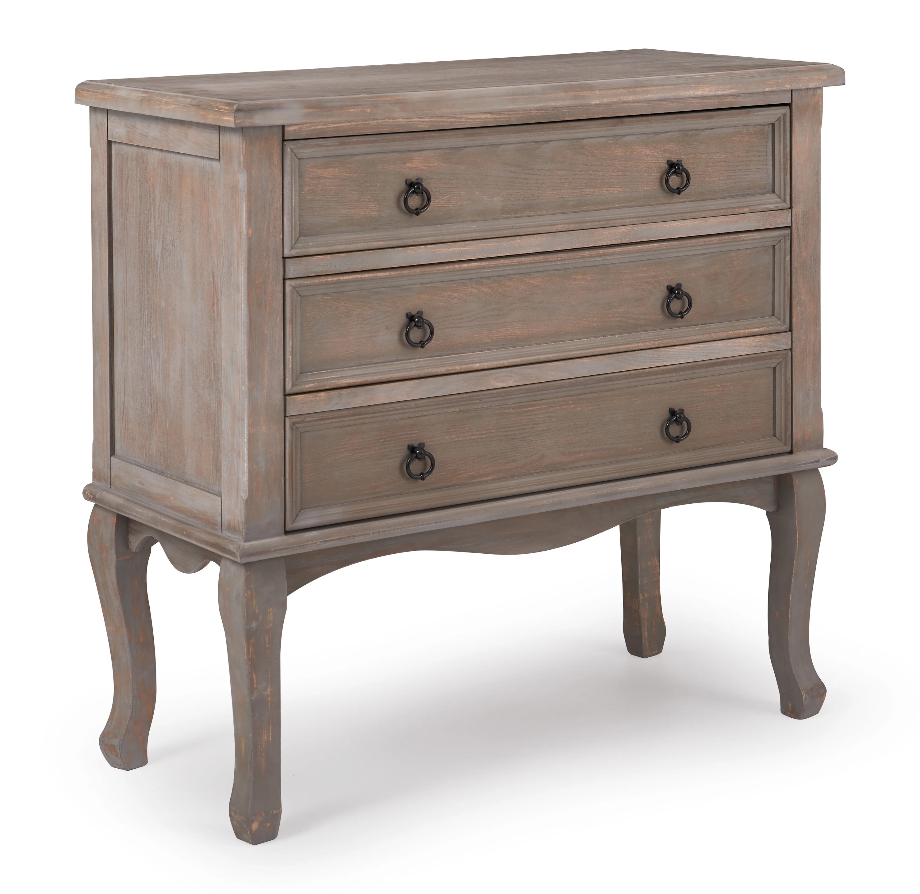 ClickDecor Thomas Traditional Accent Cabinet Console Table with Storage, Gray | Walmart (US)