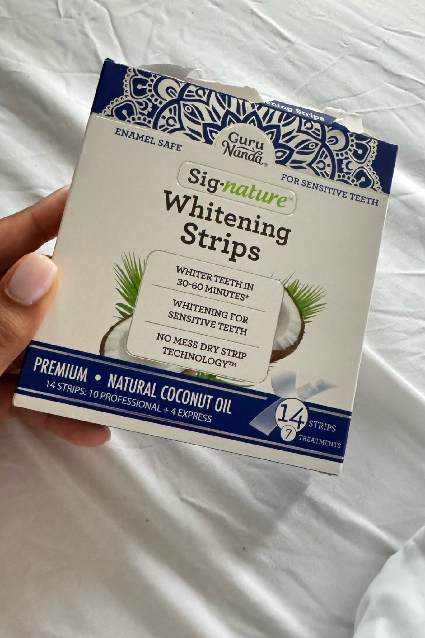 Brighten up your smile with GuruNanda Whitening Strips! 🦷✨ Loving these for a radiant, confident look. #LinkToKnowIt #TeethWhitening #SmileBright

#LTKFindsUnder50 #LTKBeauty #LTKU