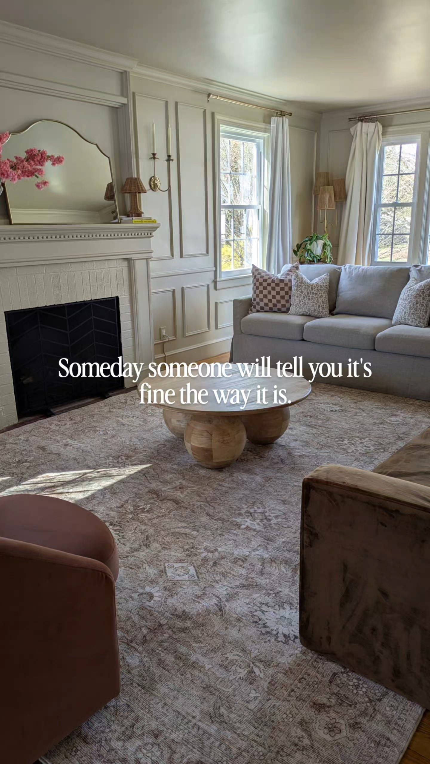 Creating a home you actually love takes time—especially when you’re DIYing the vision on a budget. I’m so glad I didn’t listen to the "it’s fine" crowd and kept pushing until it felt like us.Proof that patience (and maybe a little bit of paint) changes everything. Living room transformationHome renovationBudget-friendly DIYCollected and cozy styleSlow decoratingHome progressInterior design on a budget#livingroommakeover #homereels #diyhomedecor #capecodhome #beforeandafter 

#LTKHome