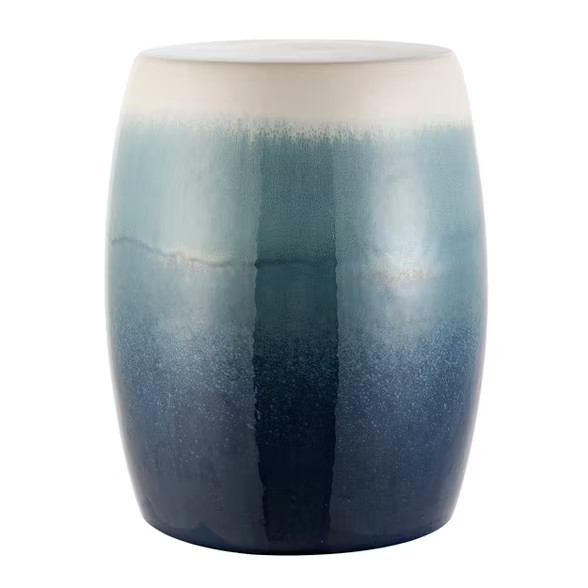 Norel Garden Stool - Blue -  Safavieh | Target