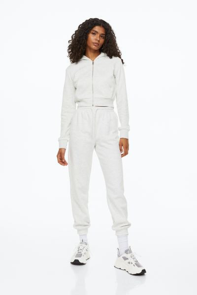 Short Hooded Sweatshirt Jacket | H&M (US + CA)