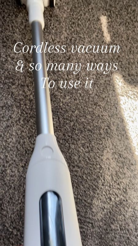 A cordless vacuum that doesn’t take up much space
💓makes it easy to clean all different areas
💓 has several different head options 

#LTKVideo #LTKhome #LTKfindsunder100