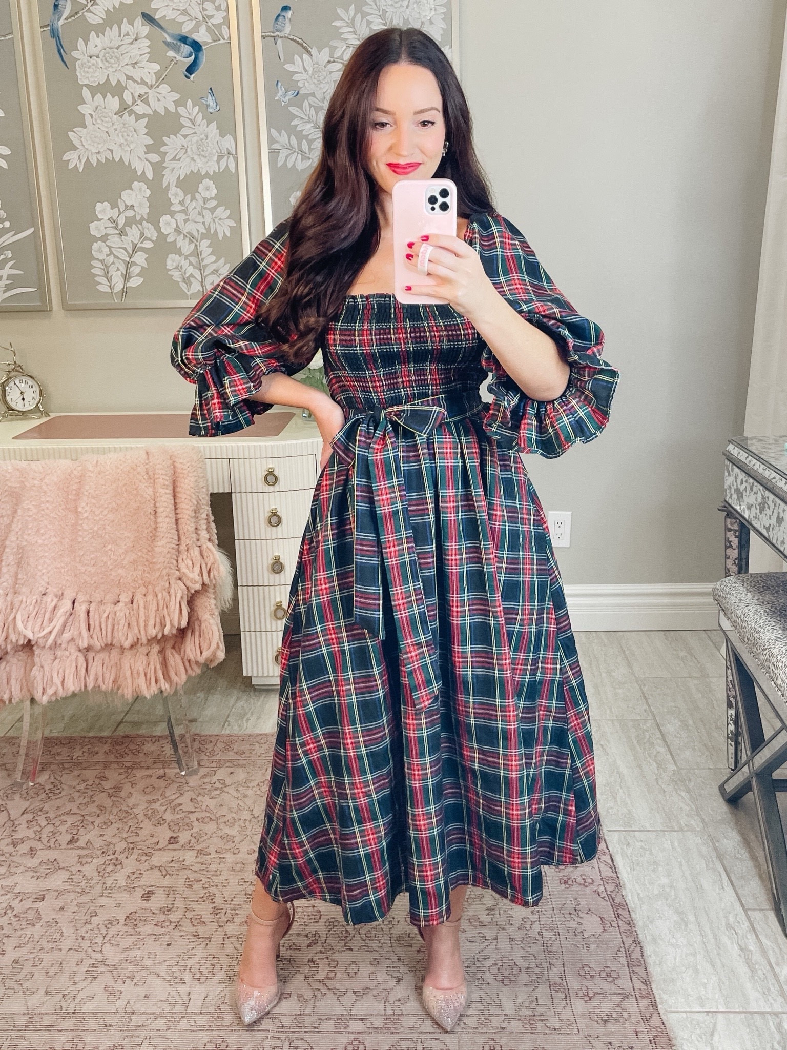 homecoming dress long sleeve Charming A line Bateau Homecoming Dresses Long Sleeve Short Prom Dress –  SELINADRESS main image 0