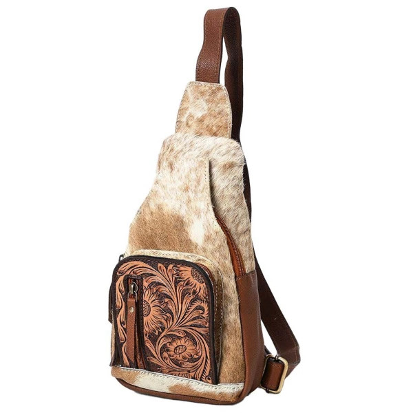 American Darling Cowhide Sling Brown | Scheels