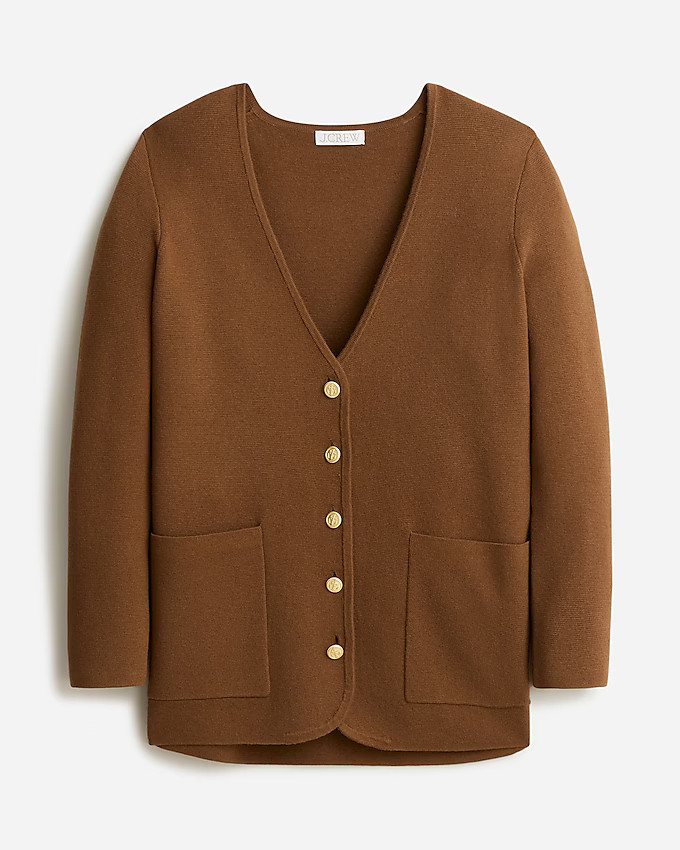 Giselle V-neck sweater-blazer | J. Crew US