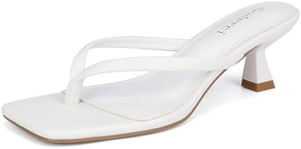 Kitten Flip Flop Thong Low Heels for Women | Amazon (US)