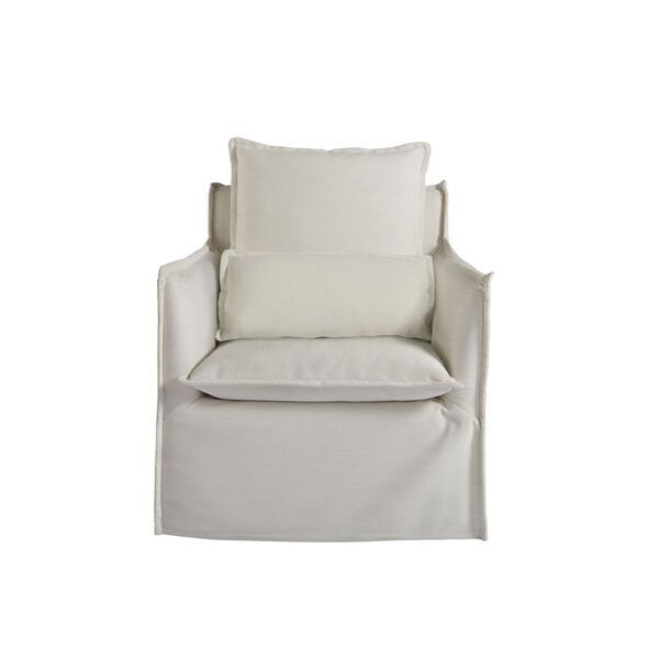 Escape Daily Snow 32-Inch Swivel Chair | Bellacor