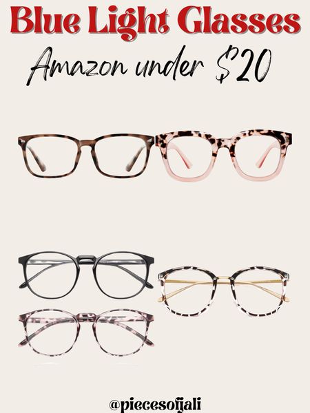 Blue light blocker eyeglasses on Amazon 

#LTKSeasonal #LTKbeauty #LTKworkwear