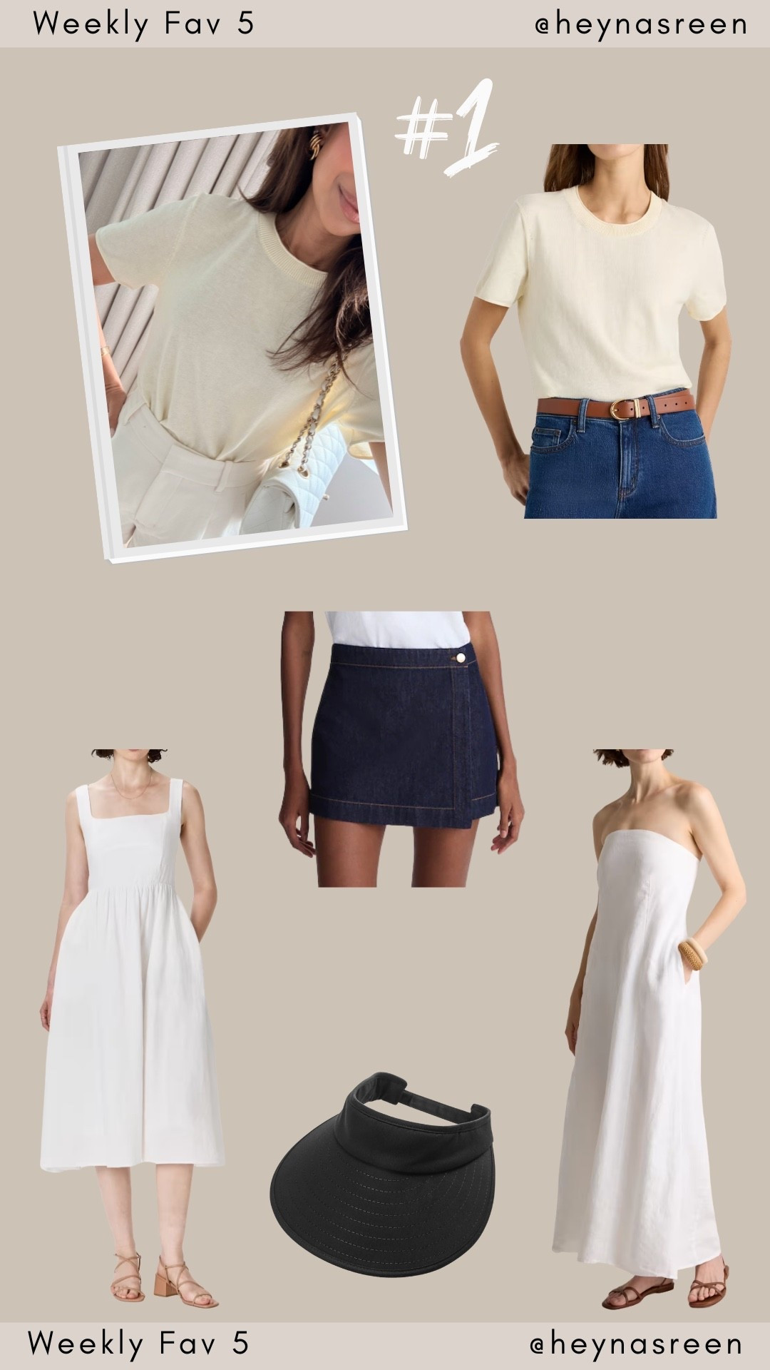 Your 5 five products from last week!