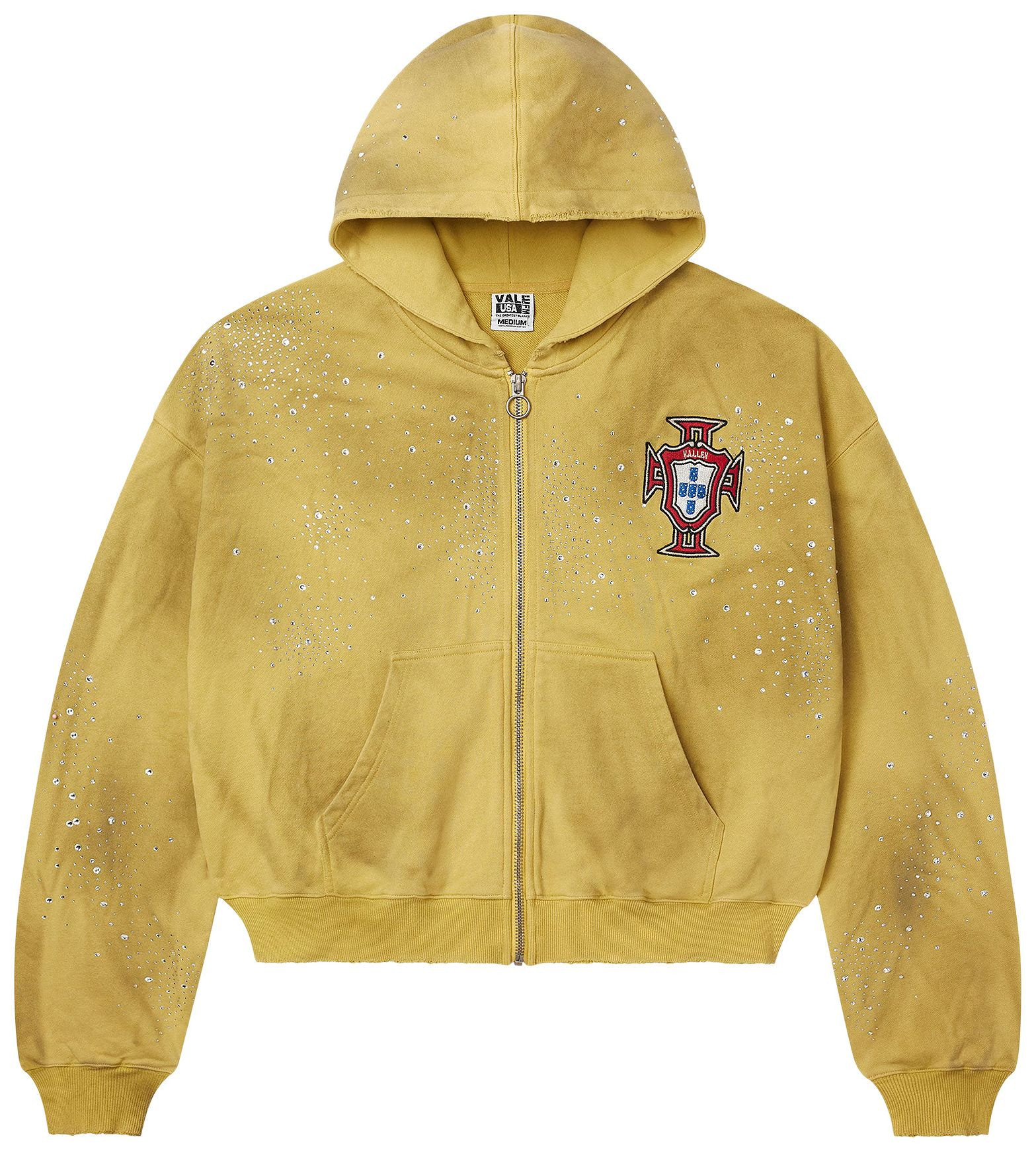 Vale Forever Sun Custered Zip Up 'Yellow' | GOAT