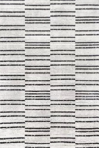 Beige Betty Abstract Striped Area Rug | Rugs USA