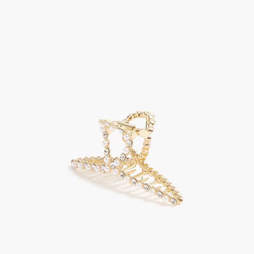 Rhinestone claw hair clip | J.Crew Factory