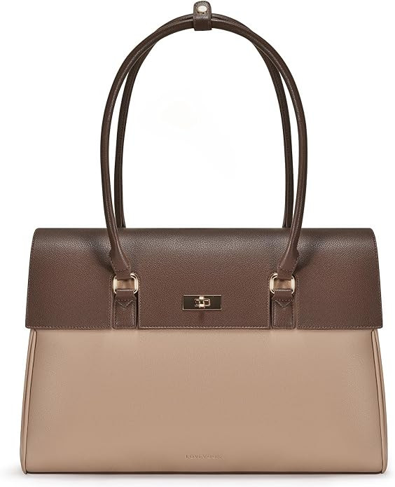 LOVEVOOK Laptop Bag for Women Work Tote Messenger Bag Waterproof Business Office Professional Han... | Amazon (US)