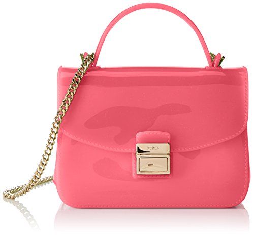 Furla Women's Candy Sugar Mini Cross Body Bag, Rose, One Size | Amazon (US)