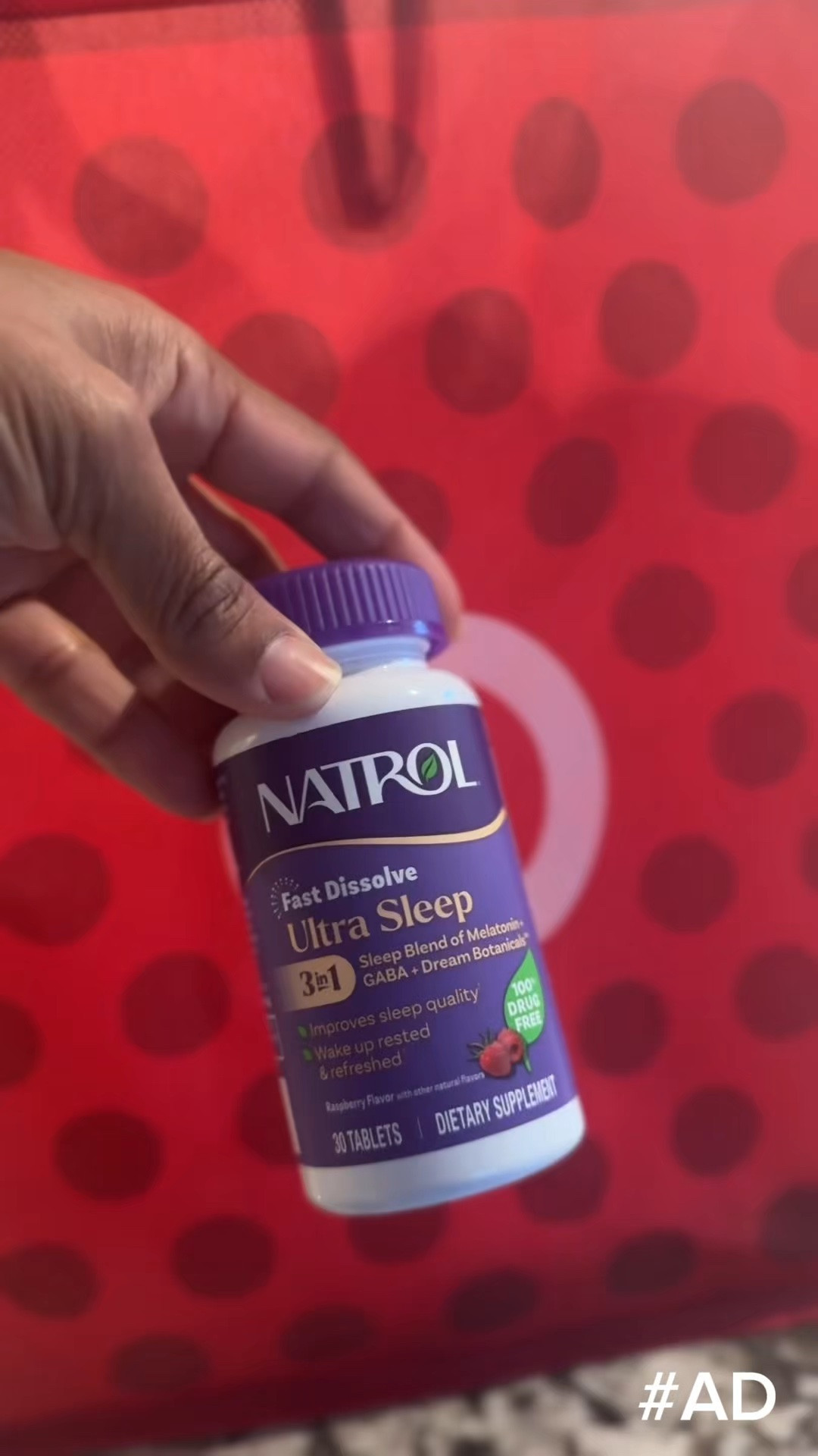 #AD POV: You have a work trip and no toddler waking you in the middle of the night. A good night’s rest is my only priority! 

As a mom constantly juggling ALL the things, sleep has become part of my priority — not just something I “hope” happens. Lately I’ve been adding Natrol® Fast Dissolve Ultra Sleep into my evenings, and it’s been the easiest little wind-down moment.

It’s drug free and designed to help support better sleep quality with melatonin, GABA + dream botanicals. 

Because a better tomorrow starts the night before  @NatrolOfficial @Target #TargetPartner #Natrol #UltraSleep #UltraEnergy @Shop.Ltk #ltkit

#LTKdayinmylife #LTKSwim