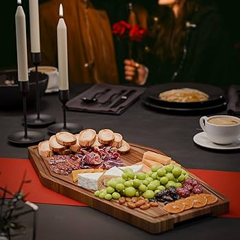 New - Large Coffin Charcuterie Board - Gothic Acacia Wood Coffin Shaped Cutting Board 17x10.5inch... | Amazon (US)