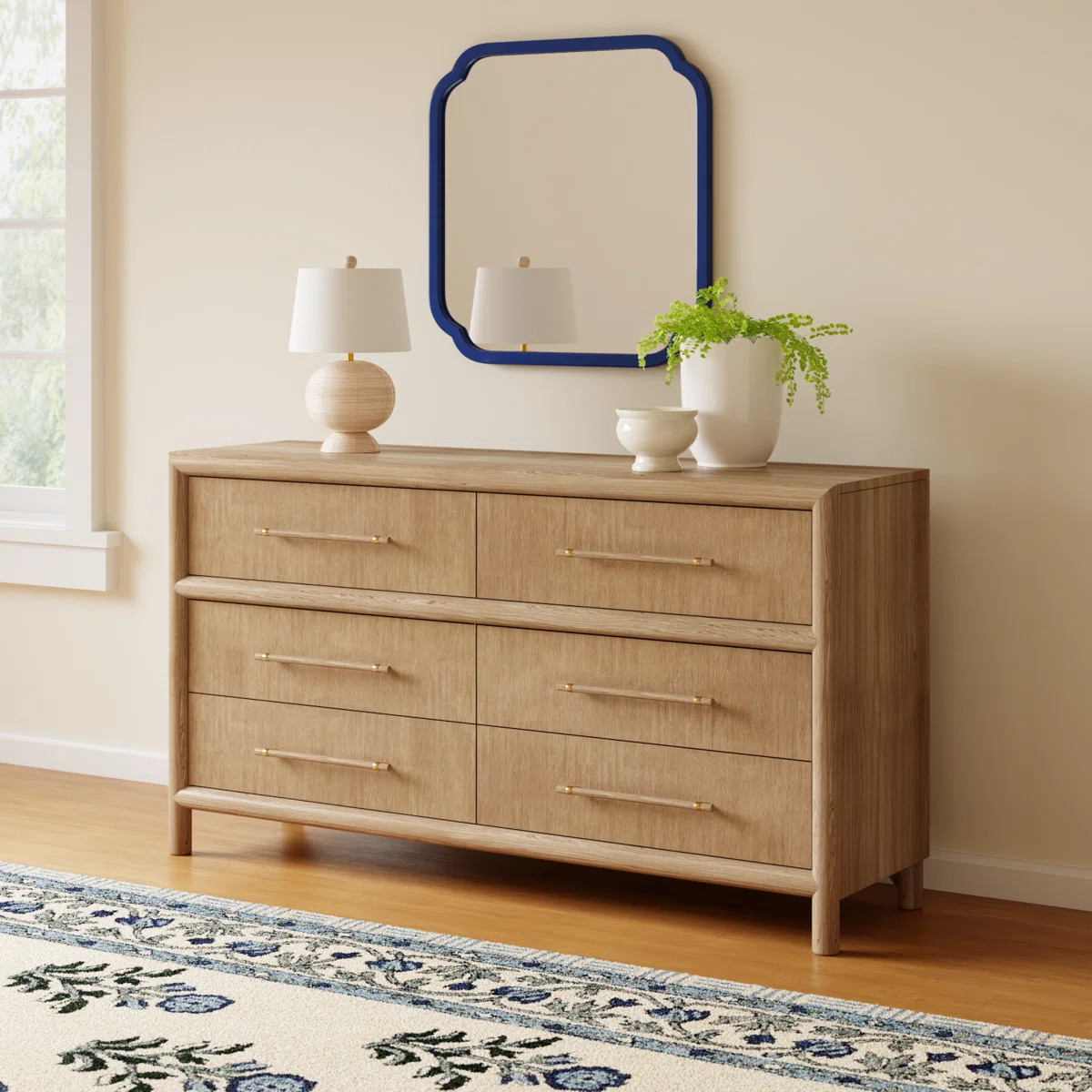 Colleen 6 Drawer Dresser | Wayfair North America