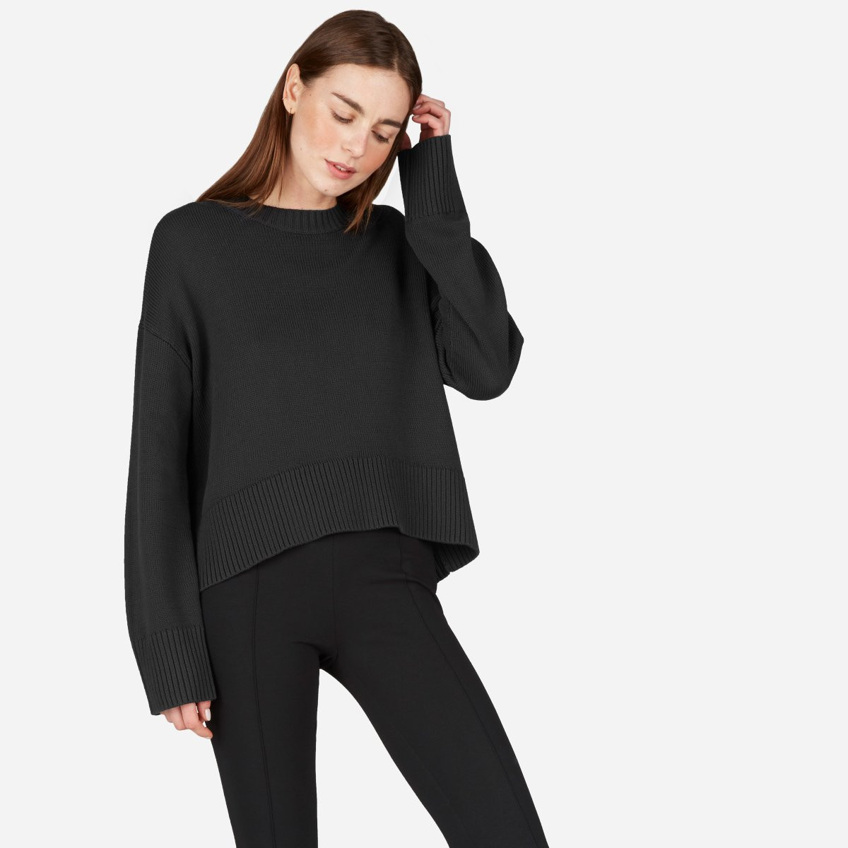 The Soft Cotton Square Crew | Everlane