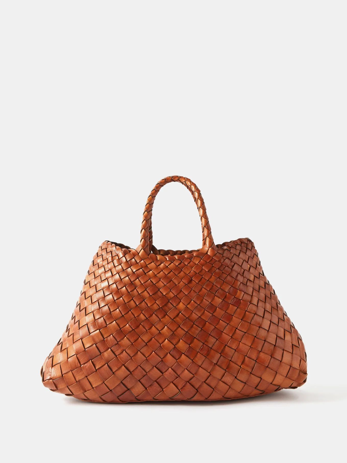Santa Croce small woven-leather basket bag | Dragon Diffusion | Matches (EU)