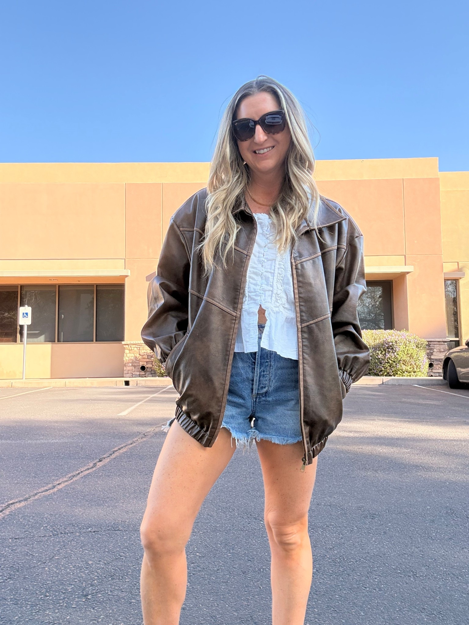 When you pair cute shorts with a cool jacket. You look like you’ve got your shit together 



#LTKootd #LTKmomlife #LTKdayinmylife