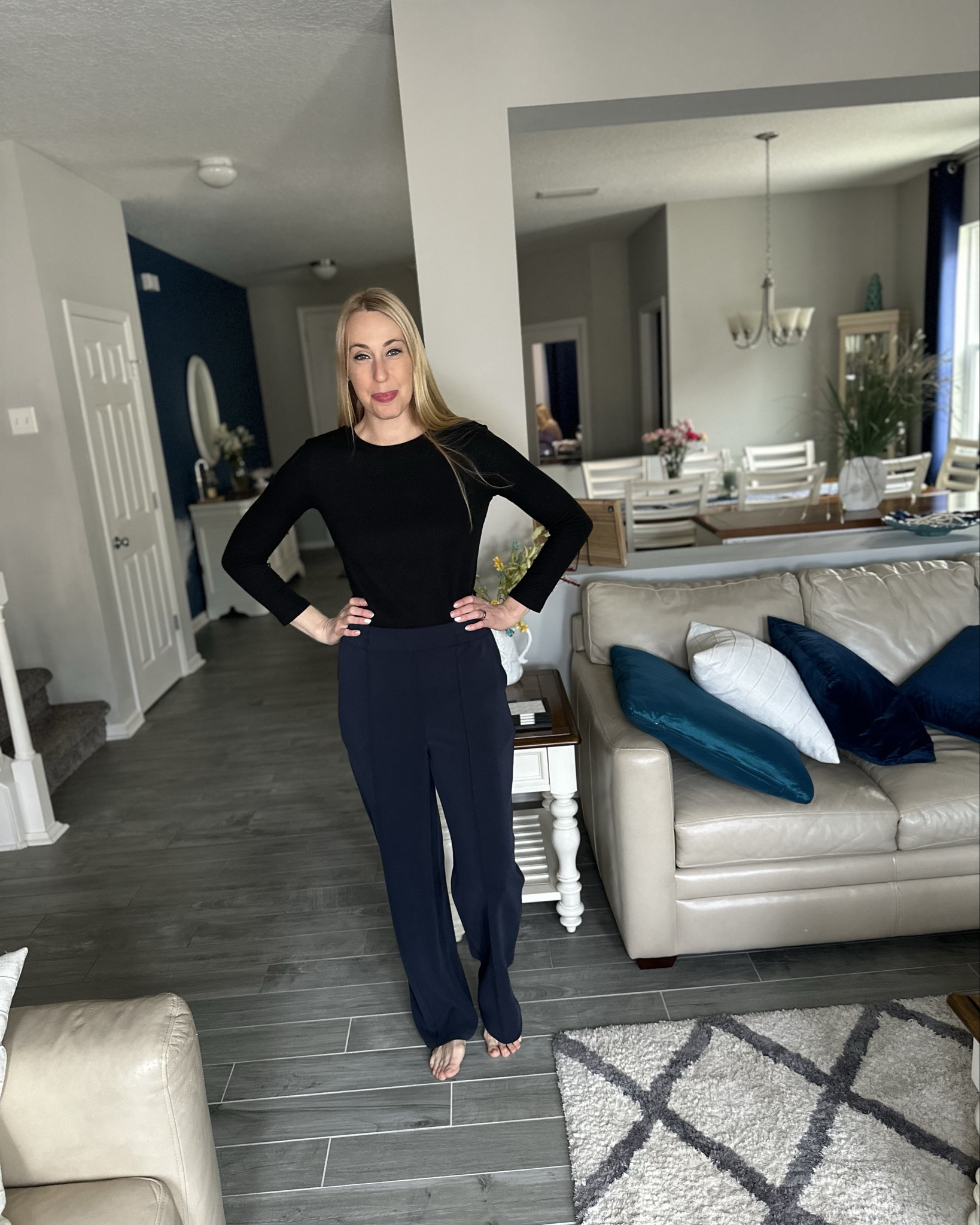 G4 Free Blue Velvety Pants
🩵 these pants are so soft it’s insane  
🩵 it is stretchy, comfortable and fits true to size, wearing medium
🩵 I love that there are several inseam choices for the different body heights 

#LTKFindsUnder50 #LTKFindsUnder100 #LTKStyleTip