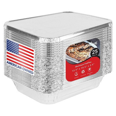 Aluminum Foil Pans with Lids, Disposable, 9 x 13 in, Bulk Pack | Target