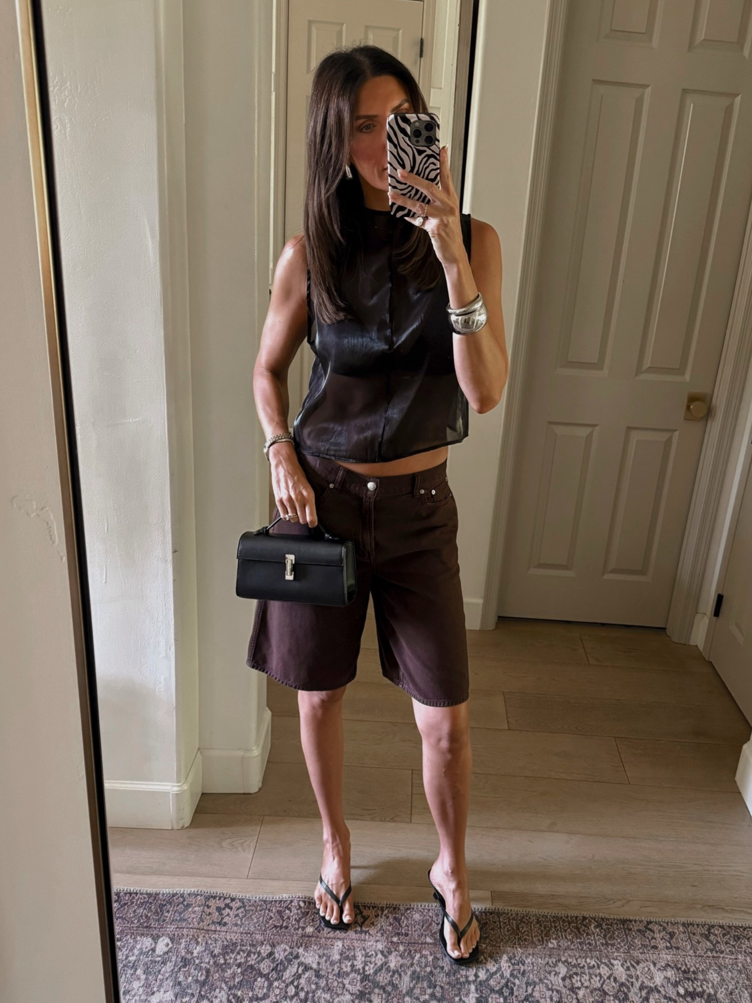 Summer date night look .  
Wearing a medium in the top . Could have done a small but wanted an oversized fit.

#LTKootd #LTKTall
