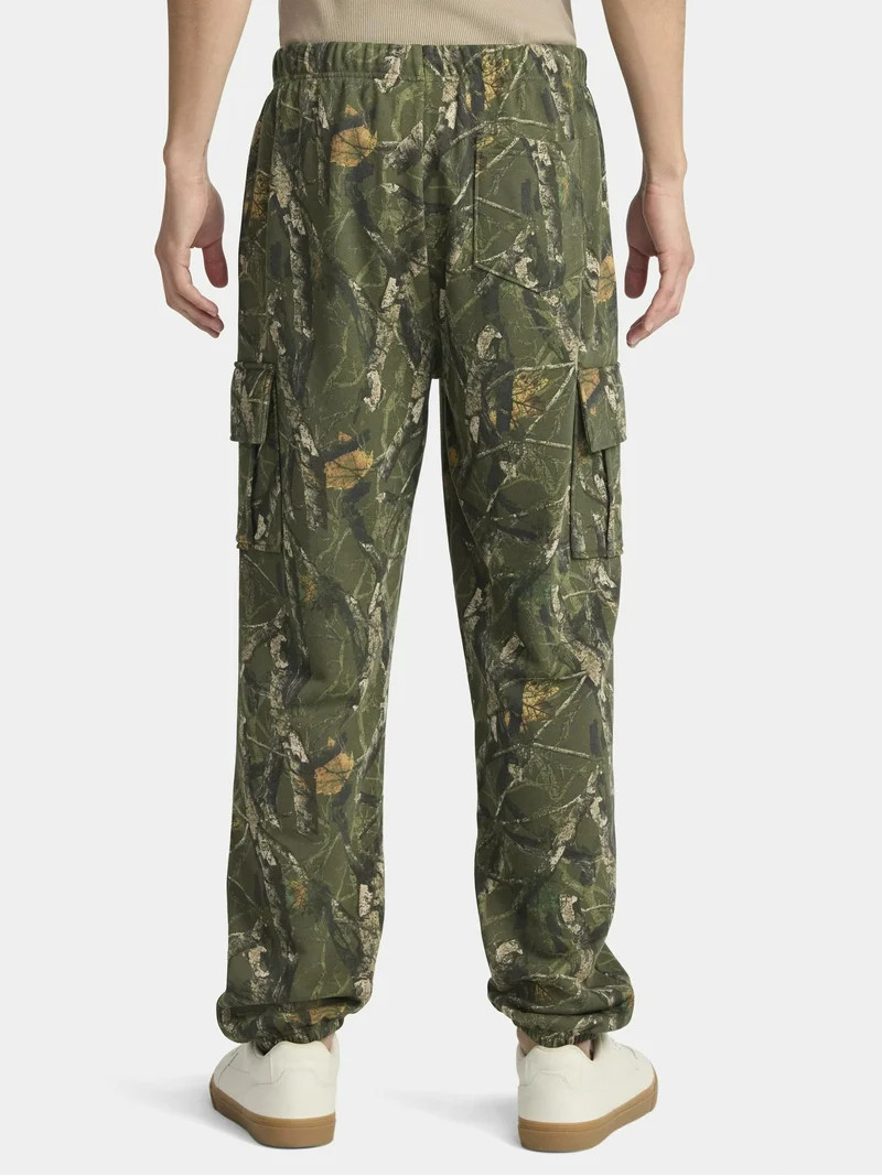 No Boundaries Pantalones Jogger Cargo de Lana Entrepierna de 30'', para Hombre y Hombres Grandes | Walmart (US)