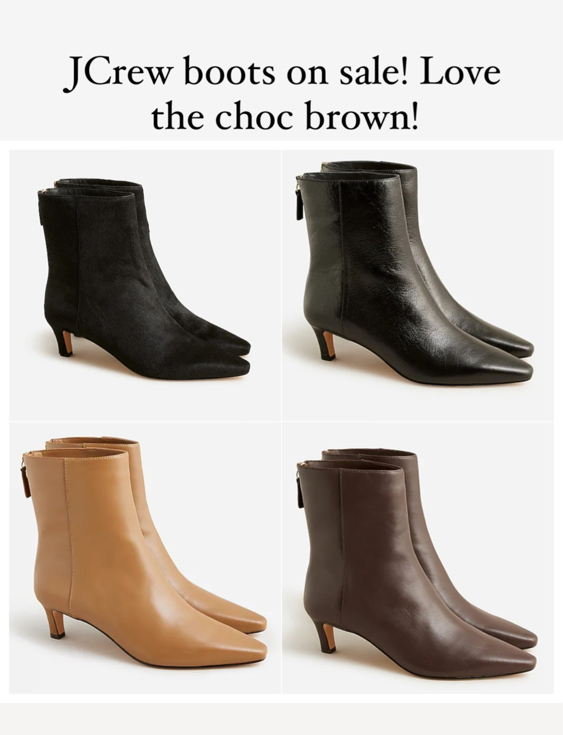 I.crew boots on sale 

#LTKover40 #LTKitbag