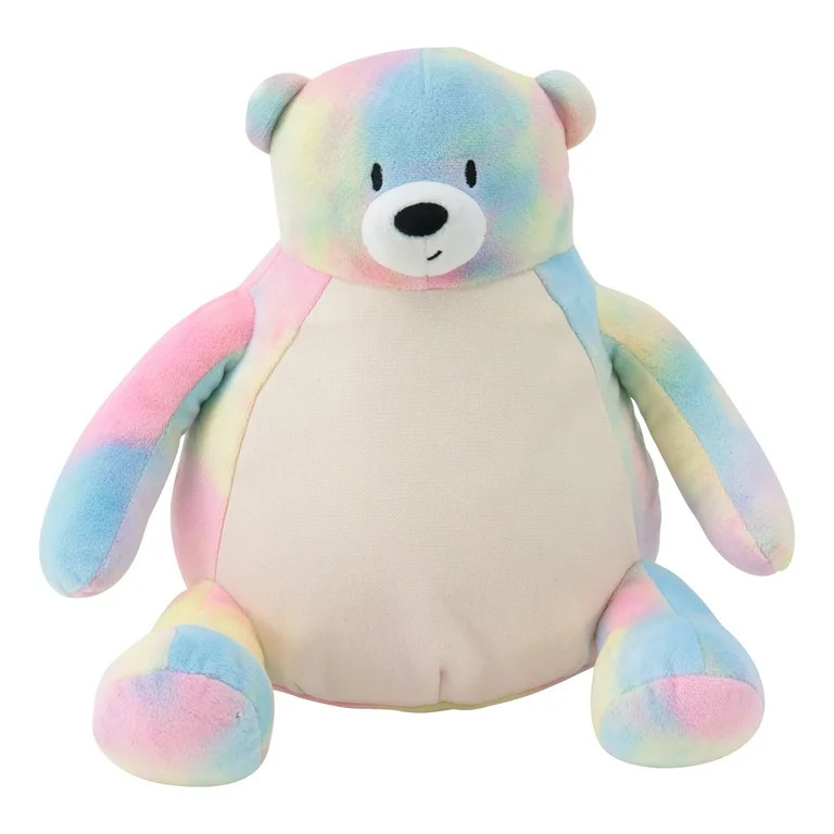 Animal Adventure® Bellydoodles Tie Dye Bear 11" Plush with LED Pen, Child | Walmart (US)