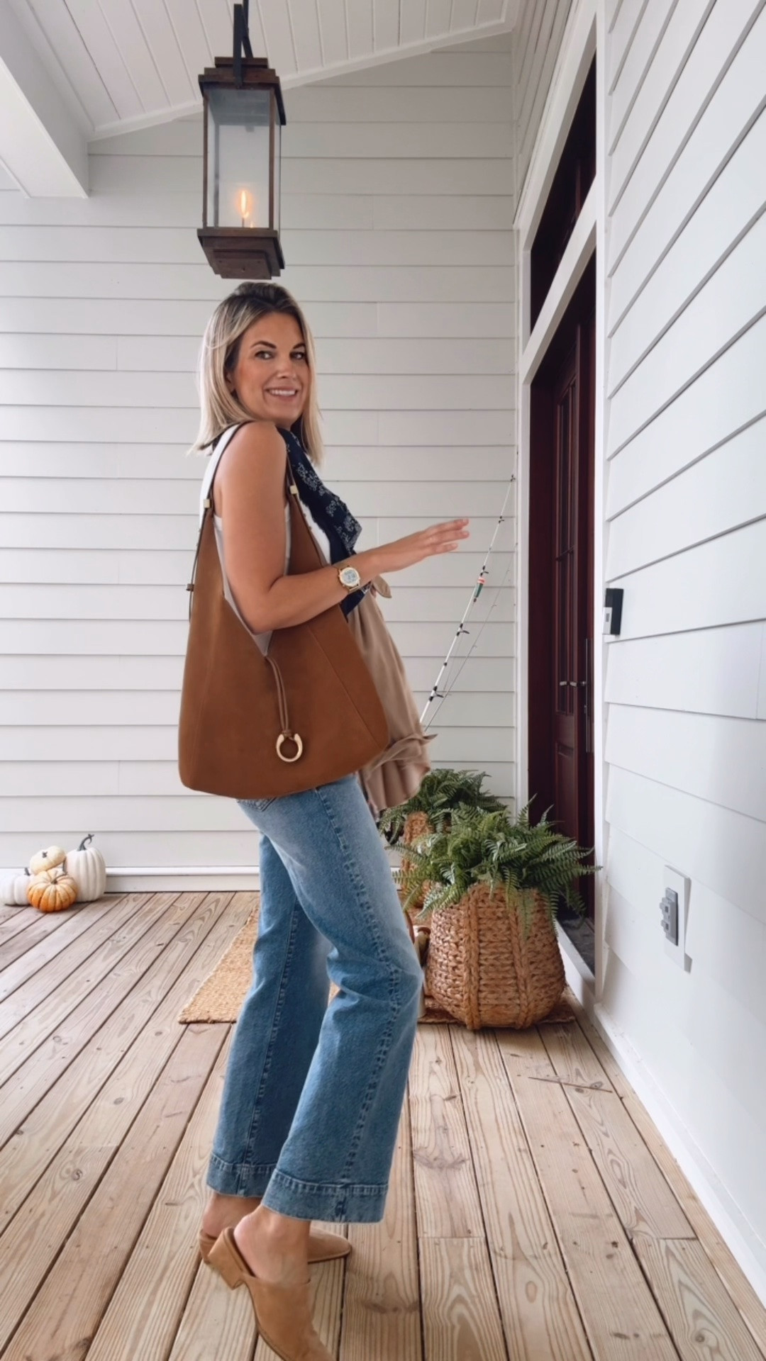 Small tank.  27 tall jeans. Shoes true to size.

#LTKootd #LTKTall #LTKOver40