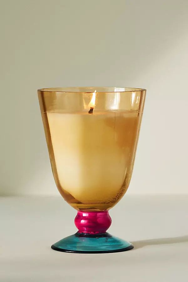 Hazel Fresh Fig Tree Glass Candle | Anthropologie (US)