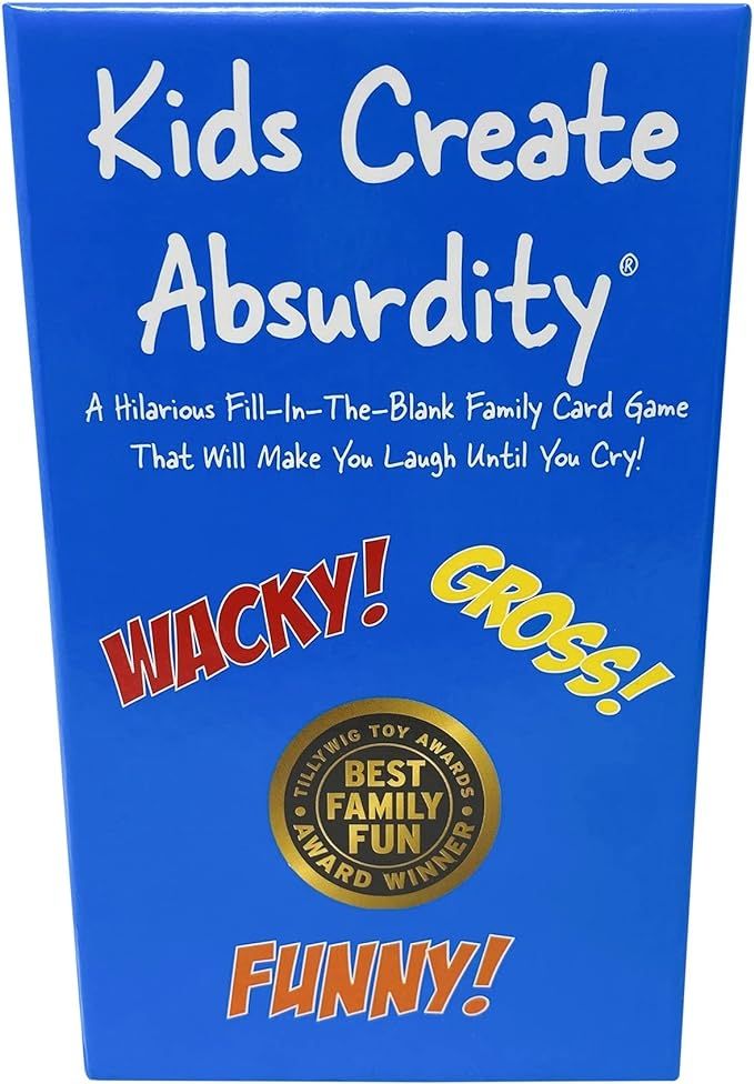Kids Create Absurdity: The Wildly Wacky Slightly Immature Award-Winning Card Game for Kids and Fa... | Amazon (US)