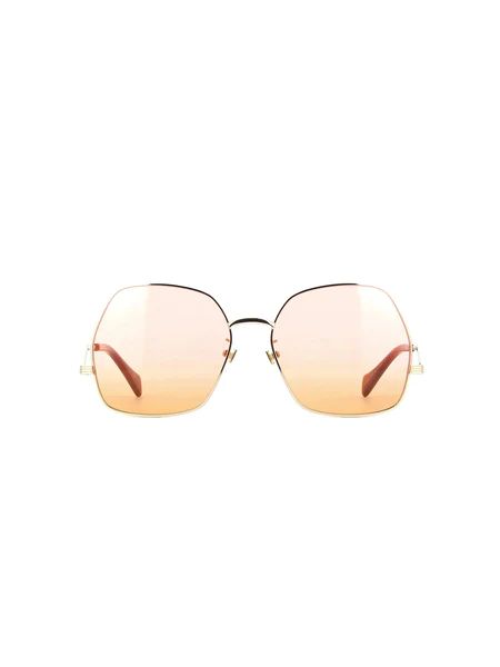 Gucci Eyewear Hexagonal Frame Sunglasses | Cettire Global