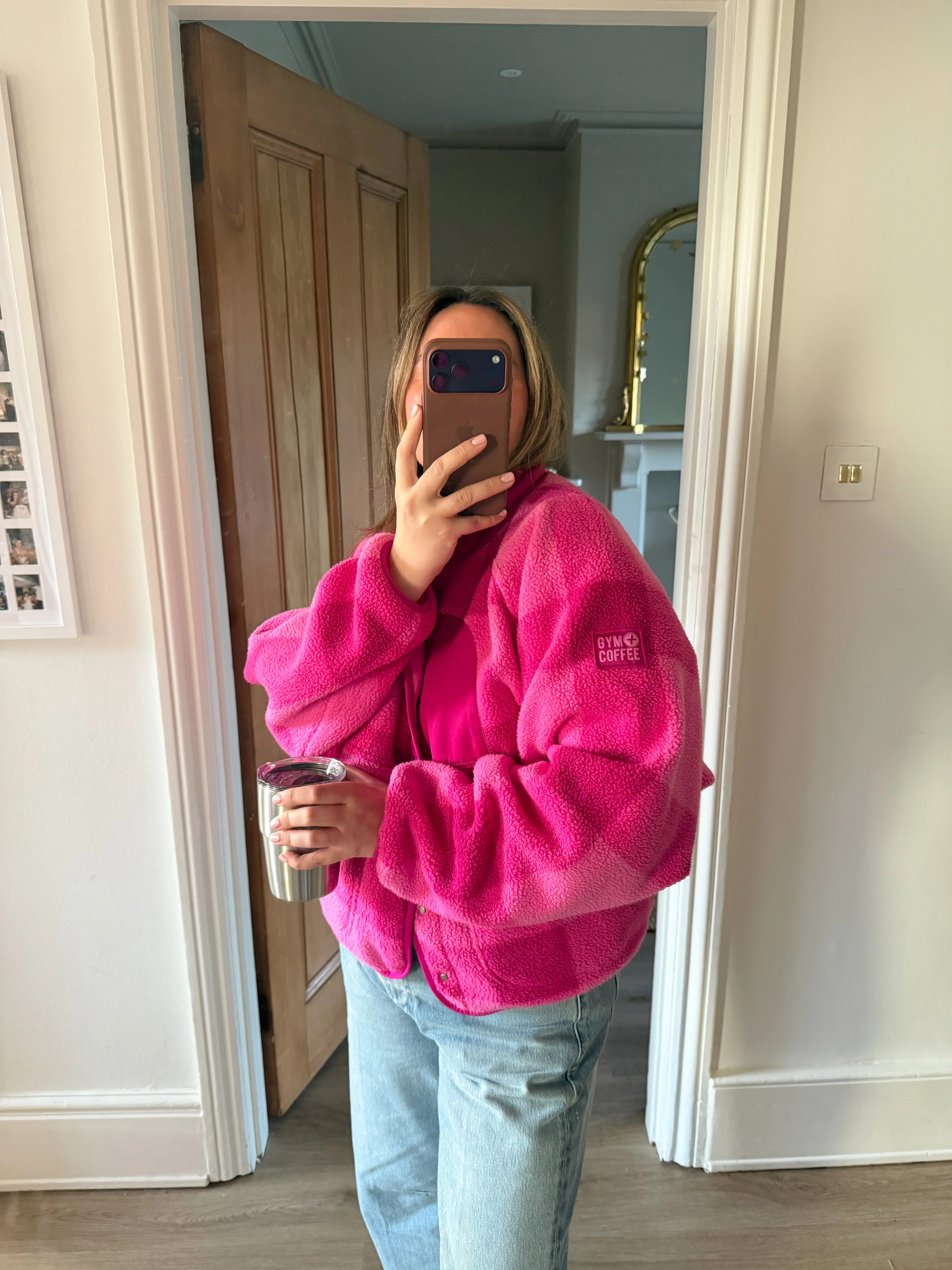 Horizon Layer Up Jacket in in Gingham Print | Gym + Coffee UK & IE - Accelerate - UK