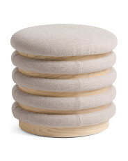 22in Wilkes Ottoman | TJ Maxx