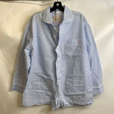 FREE  PEOPLE Cloud Nine Lounge Shirt Women's Size XS Misty Blue Combo | eBay US