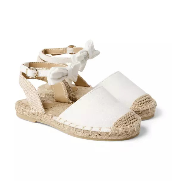 Bow Espadrille Sandal | Janie and Jack