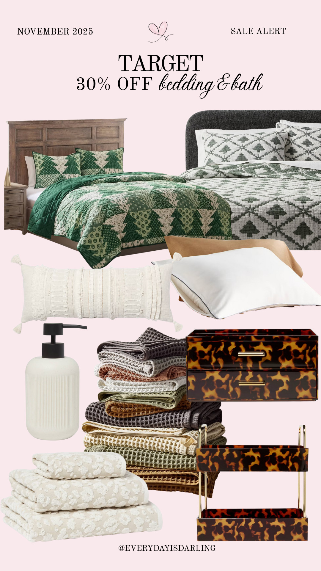 30% off select bedding & bath at Target! I have the leopard print towels and love them! 

 #LTKHoliday #LTKHome #LTKSaleAlert