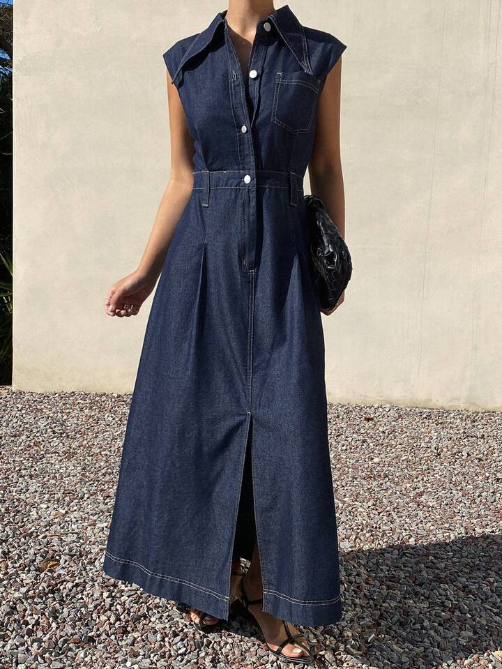 Denim Dress | SHEIN