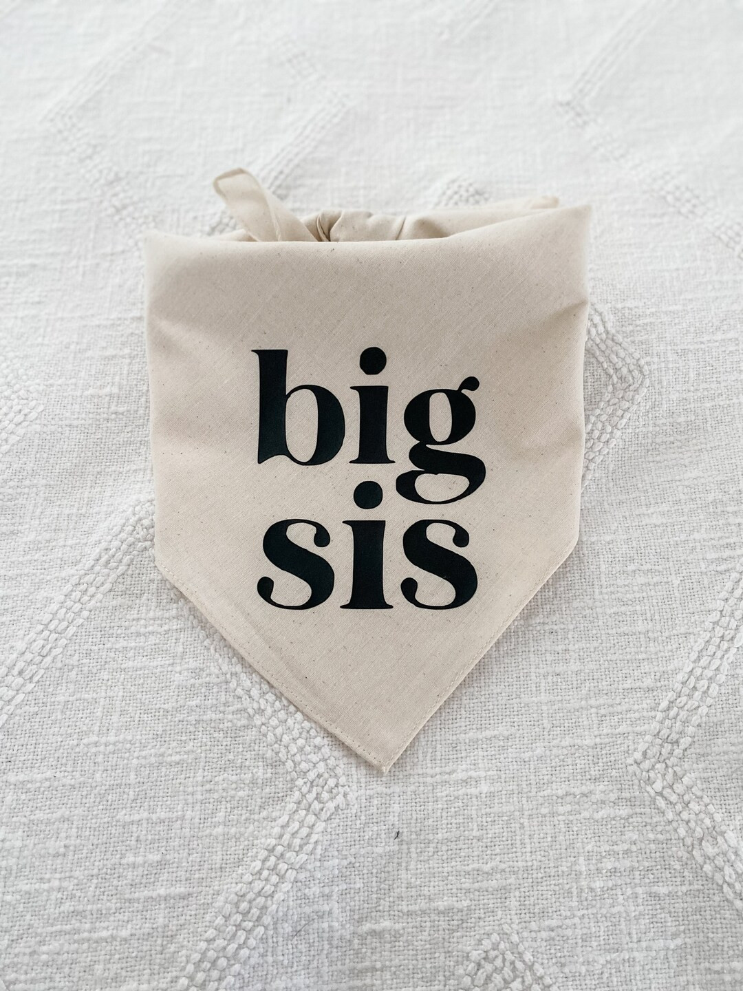 Big Sis or Big Bro Dog Bandana for Baby Announcement, Birth Announcement, Maternity Photoshoot Na... | Etsy (US)