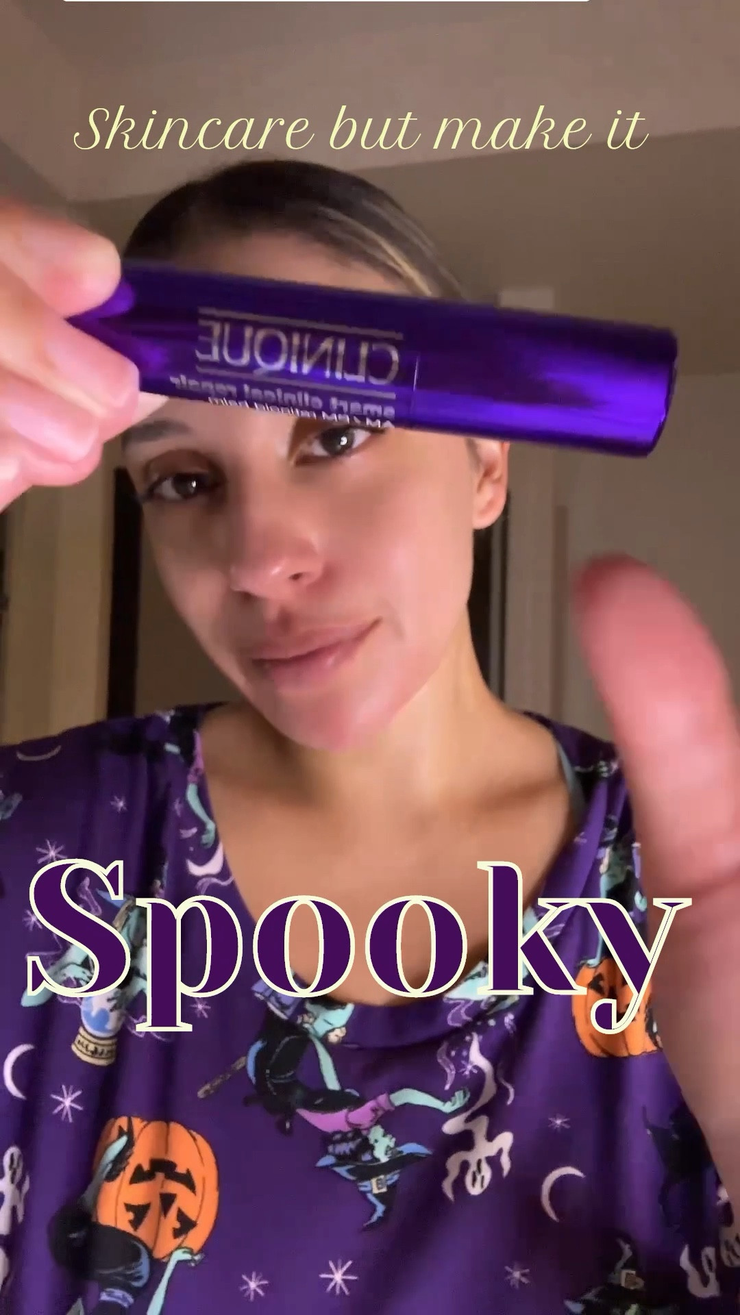 Fine lines don’t scare me anymore 👻💜 This Halloween, I’m treating my neck (and not tricking it!) with the Clinique Smart Clinical Repair Retinol Balm Stick. It’s gentle, hydrating, and mom-approved for busy nights when you want results without irritation. 💆‍♀️
#CliniqueRetinol #NeckCare #MomSkincare #AntiAgingTips #HalloweenBeauty #Over30Skincare #LTKBeauty #LTKFallFinds #MatureSkinCare #MomGlow

#LTKGiftGuide #LTKOver40 #LTKBeauty