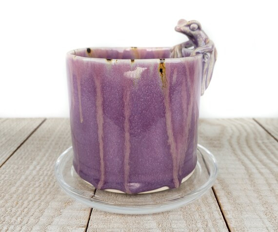 Purple Frog Ceramic Planter Decor Cactus  Planter Succulent | Etsy | Etsy (US)