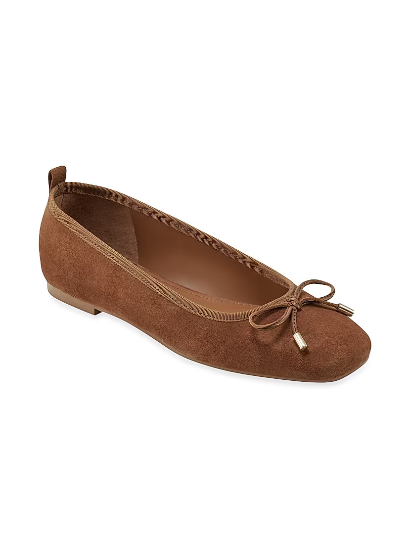 Ubet Suede Ballet Flats | Saks Fifth Avenue