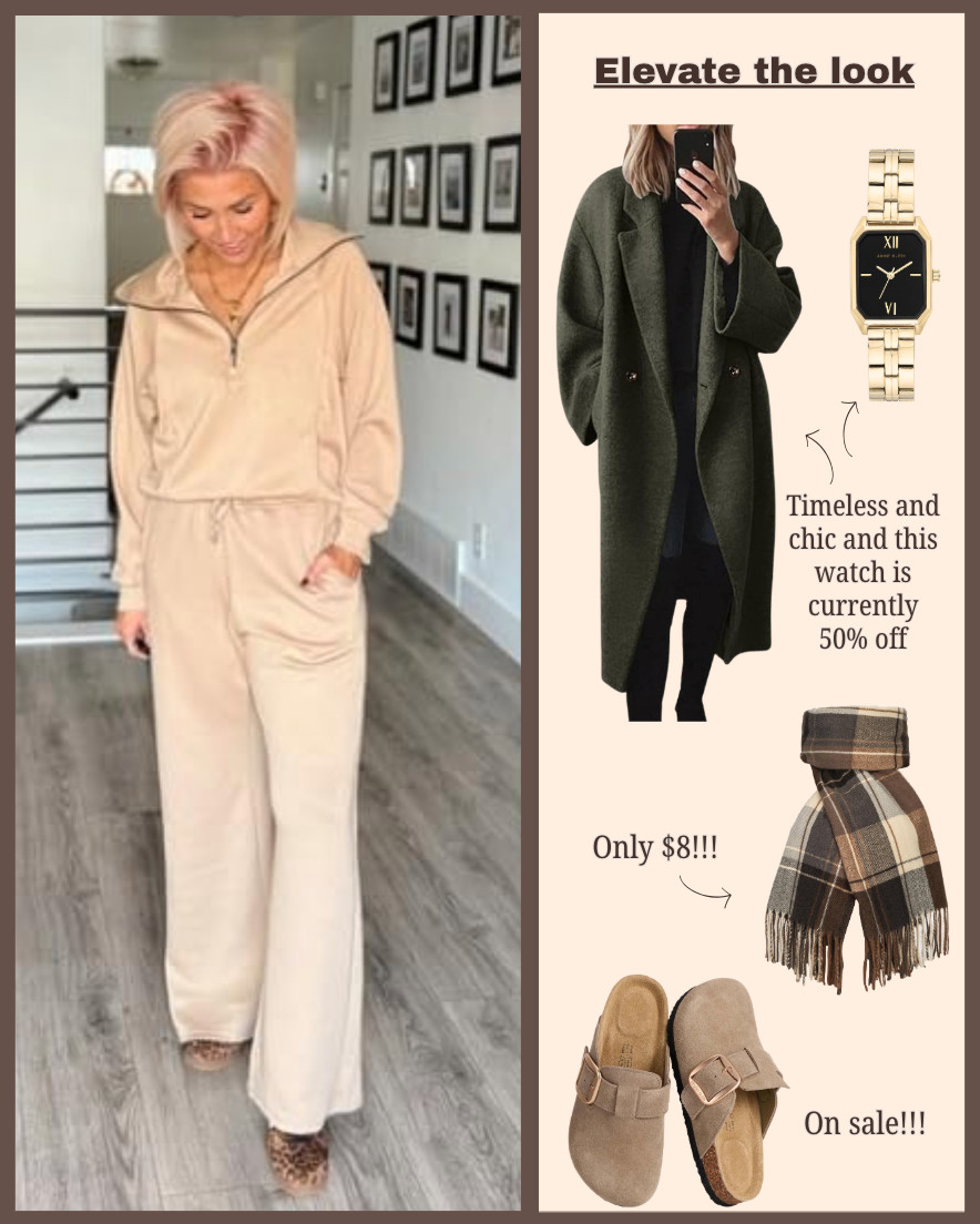 Elevate this look for fall with these chic finds!! So cozy for the cooler months ahead! 

 #LTKootd #LTKSeasonal #LTKSaleAlert