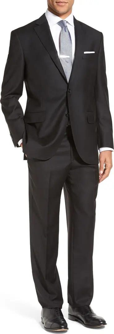 Flynn Classic Fit Solid Wool Twill Suit | Nordstrom