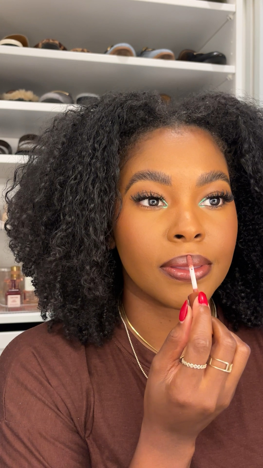 My favorite combination for a nice brown lippie with a pop of shine 

#LTKfindsunder50 #LTKbeauty