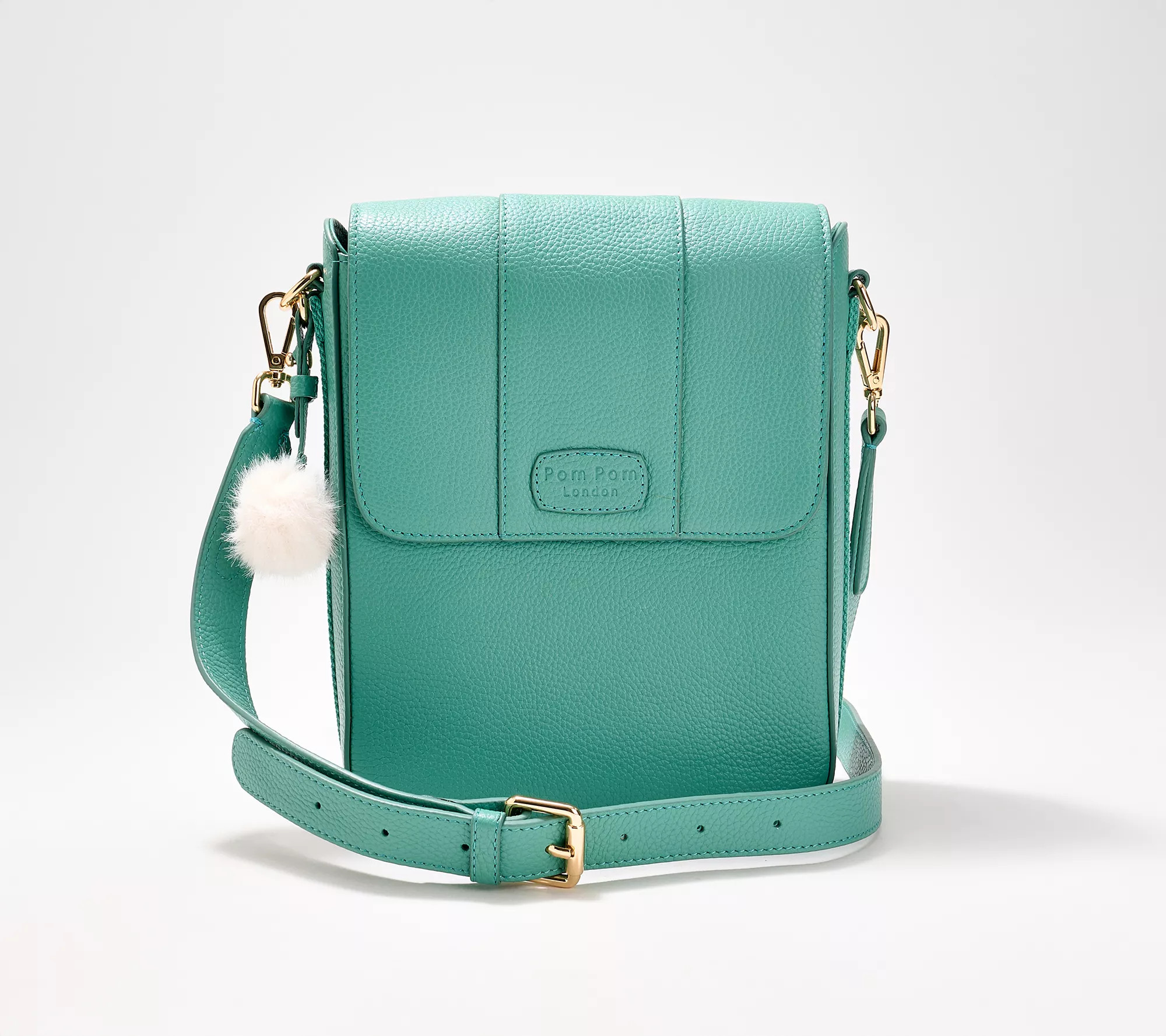 Pom Pom London Portland Messenger Crossbody | QVC