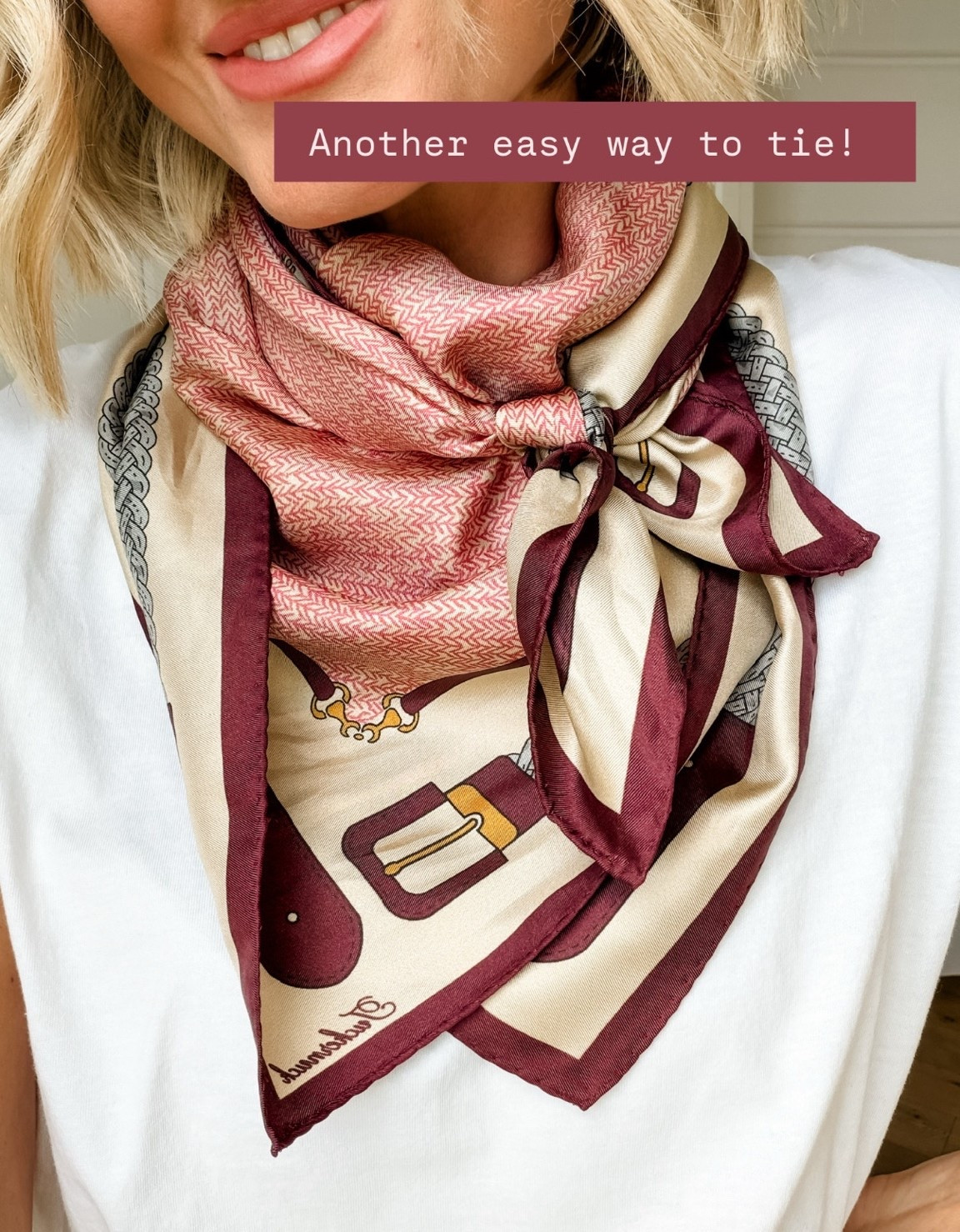 One way to tie your scarf around your neck! I love the colors of this one for fall! 

Loverly Grey, fall accessories, fall scarves, scarf styling, satin scarf, shop app

#LTKSeasonal