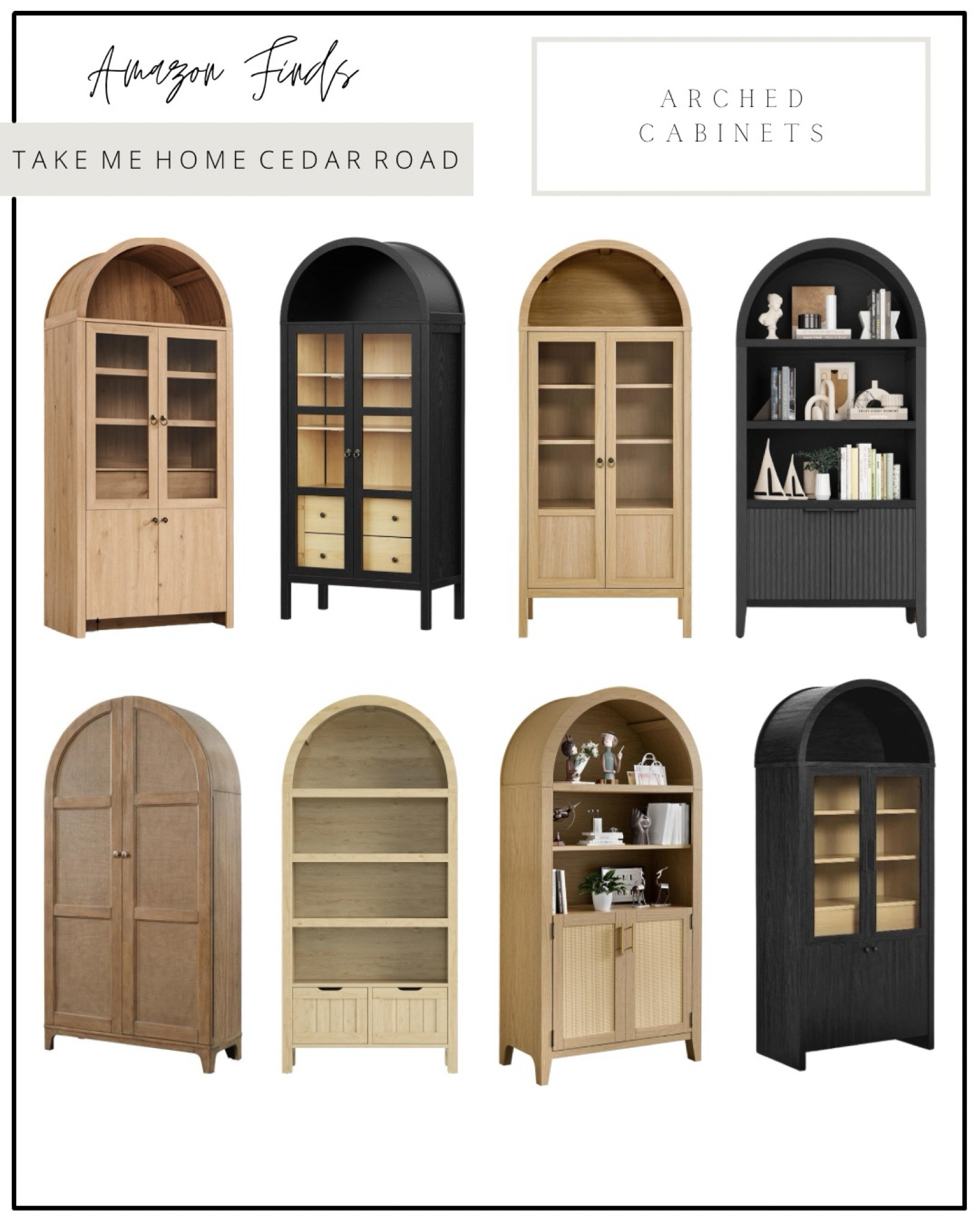 Beautiful arched cabinets available on Amazon! You won’t believe the prices on some of these

Arched cabinet storage cabinet, decorative cabinet bookshelf bookcase Amazon home Amazon finds 

#LTKSaleAlert #LTKHome